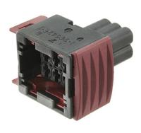 1-963212-1 TE Connectivity, Junior Power Timer Automotive Connector Socket Black Cable Mount 6 Way