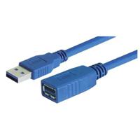 cau3ax-03m L-Com USB 3.0, Male USB to Female USB A, 300mm