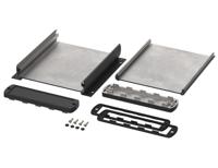 84313150hmt1-abph-1300-0150-wl Bopla Alubos (Set) Series Black Aluminium General Purpose Enclosure, IP65, Flanged, Black Lid, 138 x 34 x 150mm