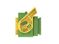 2405007-3 TE Connectivity, DEUTSCH NTSEAL Automotive Connector Green Cable Mount 26 Way