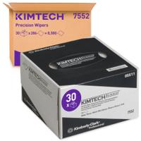 7552 KIMTECH Science Precision Wipes Dry Cleaning Wipes, Box of 286, 208 x 112mm