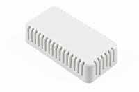 1551v2wh Hammond 1551 Series White ABS Enclosure, IP30, White Lid, 80 x 40 x 20mm