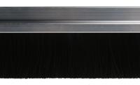 326-9937 RS PRO Black Aluminium, Nylon Brush Strip, 60mm