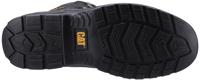 p724913 CAT P724913 Black Steel Toe Capped Unisex Safety Boots, UK 9, EU 43