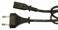 279-6311 RS PRO Straight Type C Euro Plug to Straight IEC C7 Socket Power Cord, 2m
