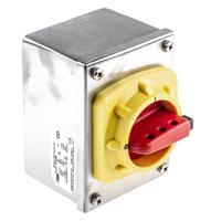 sds253rs Craig & Derricott 3P Pole Isolator Switch - 25A Maximum Current, 15kW Power Rating, IP65