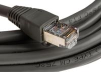 400-9663 RS PRO, 5m Cat5e, Grey RJ45 to Male RJ45 Male, U/FTP Shielded, Terminated PVC Sheath