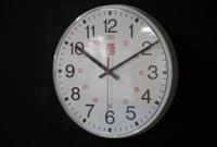 706-4786 RS PRO White Analog Wall Clock, 300mm Diameter