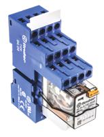 583482300060sma Finder 58 Series Interface Relay, DIN Rail Mount, 230V ac Coil, 4PDT, 4-Pole, 7A Load