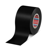 04163-00006-07 Tesa 4163 Black Soft PVC Electrical Insulation Tape, 50mm x 33m