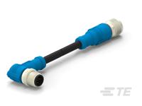 t4162213005-002 TE Connectivity Male/Female 5 way M12 to 5 way M12 Sensor Actuator Cable, 1000 mm