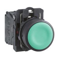 xb5aa35 Schneider Electric Harmony XB5 Series Push Button, Panel Mount, 22mm Cutout, SPDT