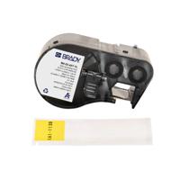 m4-53-427-yl Brady B-427 on Black on Yellow, Transparent Label, 25.40 mm Width, 25.40mm Label Width