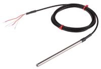 123-5603 RS PRO PT100 RTD Sensor, 6mm Dia, 125mm Long, 4 Wire, Probe, Class B +250°C Max