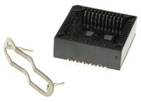 plp-044-n110-99-hcp-044 E-TEC 2.54mm Pitch 44 Way PLCC IC Socket