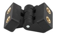 702-7835 RS PRO Nylon Butt Hinge, Screw Fixing, 30mm x 30mm x 25mm