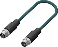 201-7178 RS PRO Male 4 way M12 to Male 4 way M12 Sensor Actuator Cable, 10 m
