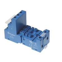 9203sma Finder 92 11 Pin 250V ac DIN Rail Relay Socket, for use with 62.32, 62.33