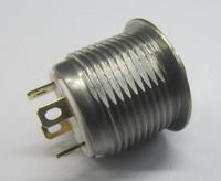 175-9599 RS PRO Illuminated Push Button Switch, Momentary, Panel Mount, 16mm Cutout, SPST, Red LED, 36V dc, IP67