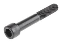 275-226 RS PRO Black, Self-Colour Steel Hex Socket Cap Screw, DIN 912, M12 x 80mm