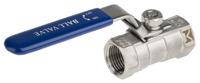 499-2795 RS PRO Stainless Steel Reduced Bore, 2 Way, Ball Valve, Threaded, BSP 1/2in, 68bar Operating Pressure
