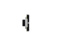 mslpt5252cl4wtr TE Connectivity Black Round Button Tactile Switch, SPST 50 mA Surface Mount