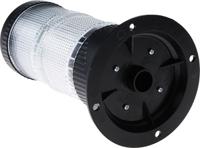 144-5948 RS PRO Red/Green LED Beacon, 2 Lights, 24 V dc, Surface Mount