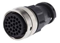 192991-0517 ITT Cannon Circular Connector, 28 Contacts, Cable, Standard Connector, Socket, Female, IP65, Trident Ringlock Series