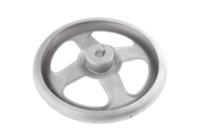 237-255 RS PRO Silver Stainless Steel Hand Wheel, 200mm diameter