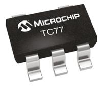tc77-33mcttr Microchip Temperature Sensor, Digital Output, Surface Mount, Serial-Microwire, Serial-SPI, ±3°C, 5 Pins