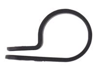 211-60008-h9p-pa66hs-bk HellermannTyton 16mm Black, Polyamide P Clip
