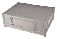 ekpe-130-g-ekpvt Fibox EK Series Grey Polycarbonate Enclosure, IP66, IP67, Flanged, Grey Lid, 380 x 280 x 130mm