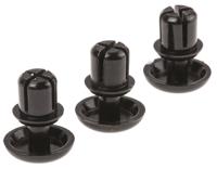 255-9964 Essentra Nylon Snap Rivet, 3.5mm