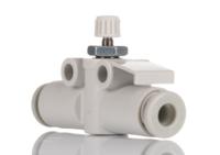 as1002f-04 SMC AS Series Flow Controller, 4mm Tube Inlet Port x 4mm Tube Outlet Port