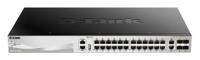 dms-3130-30tse D-Link 30-Port Layer 3 Stackable Multi-Gigabit Managed Switch with 25G Uplinks, Managed 30 Port Managed Switch, EU