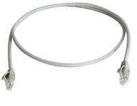 l00003a0204 Telegartner, 5m Cat6, Grey RJ45 to Male RJ45 Male, U/UTP Unshielded, Terminated LSZH Sheath