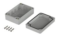 07511074-xt-110704-7035 Bopla Euromas X Series Light Grey ABS Enclosure, IP66, IP68, IK07, Light Grey Lid, 105 x 70 x 40mm