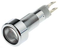 smle08212 Signal Construct Green, Red Panel Mount Indicator, 12 → 14V, 8mm Mounting Hole Size