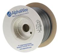 p1056-bk005 Alpha Wire PVC Black Cable Sleeve, 4.11mm Diameter, 30m Length, FIT Wire Management Series