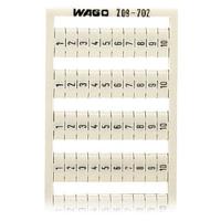 209-702 WAGO, 209 Marker Card for use with  for use with Terminal Blocks