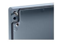 9106210 Rittal GA Series Cast Aluminium Wall Box, IP66, 80 mm x 175 mm x 57mm