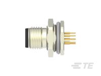 t4140012121-000 TE Connectivity Circular Connector, 12 Contacts, Rear, M12 Connector, Plug, Male, IP67, M12 Series
