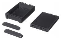 96014224-b-181306-pc-v0-7024 Bopla Bocube Series Graphite Grey Polycarbonate V0 Enclosure, IP66, IP68, IK07, Graphite Grey Lid, 191 x 125 x 60mm