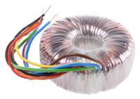 671-9094 RS PRO 115 V ac, 230 V ac, 2 x 15V ac Toroidal Transformer, 50VA 2 Output