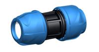 158400001 Georg Fischer Plastic Pipe Fitting, Straight Coupler, 20mm