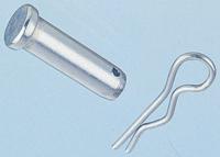 839-280 RS PRO Bright Zinc Plated Steel Retaining Clip, 8mm Diameter