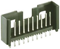 25-msfo-04 Lumberg Minimodul Series Straight Through Hole PCB Header, 4 Contact(s), 2.5 mm Pitch, 1 Row, Shrouded