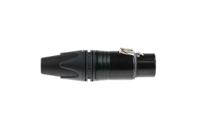 nc5fxx-b Neutrik Cable Mount XLR Connector, Female, <50 V, 5 Way, Au over Ni Plating