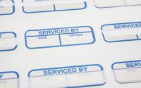 758-7942 RS PRO Adhesive Pre-Printed Label-Serviced By-. Quantity: 120