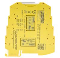 2904955 Phoenix Contact PSRmini PSR-MS45-1NO-1DO-24DC-SC Emergency Stop Safety Relay, 24V dc, Dual-Channel, 1 Safety Contacts
